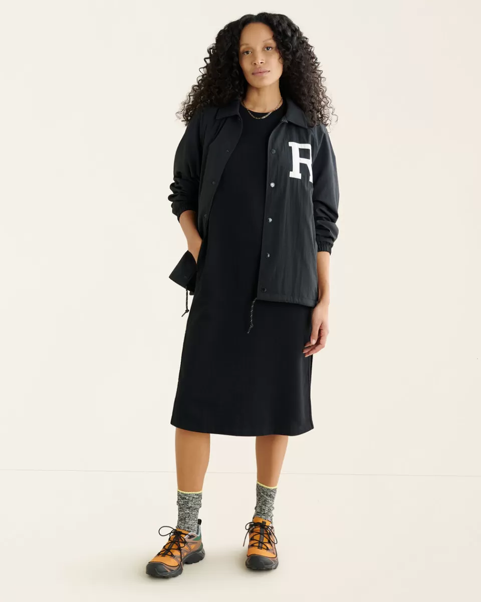 Roots Amelia Midi Dress BLACK Clearance