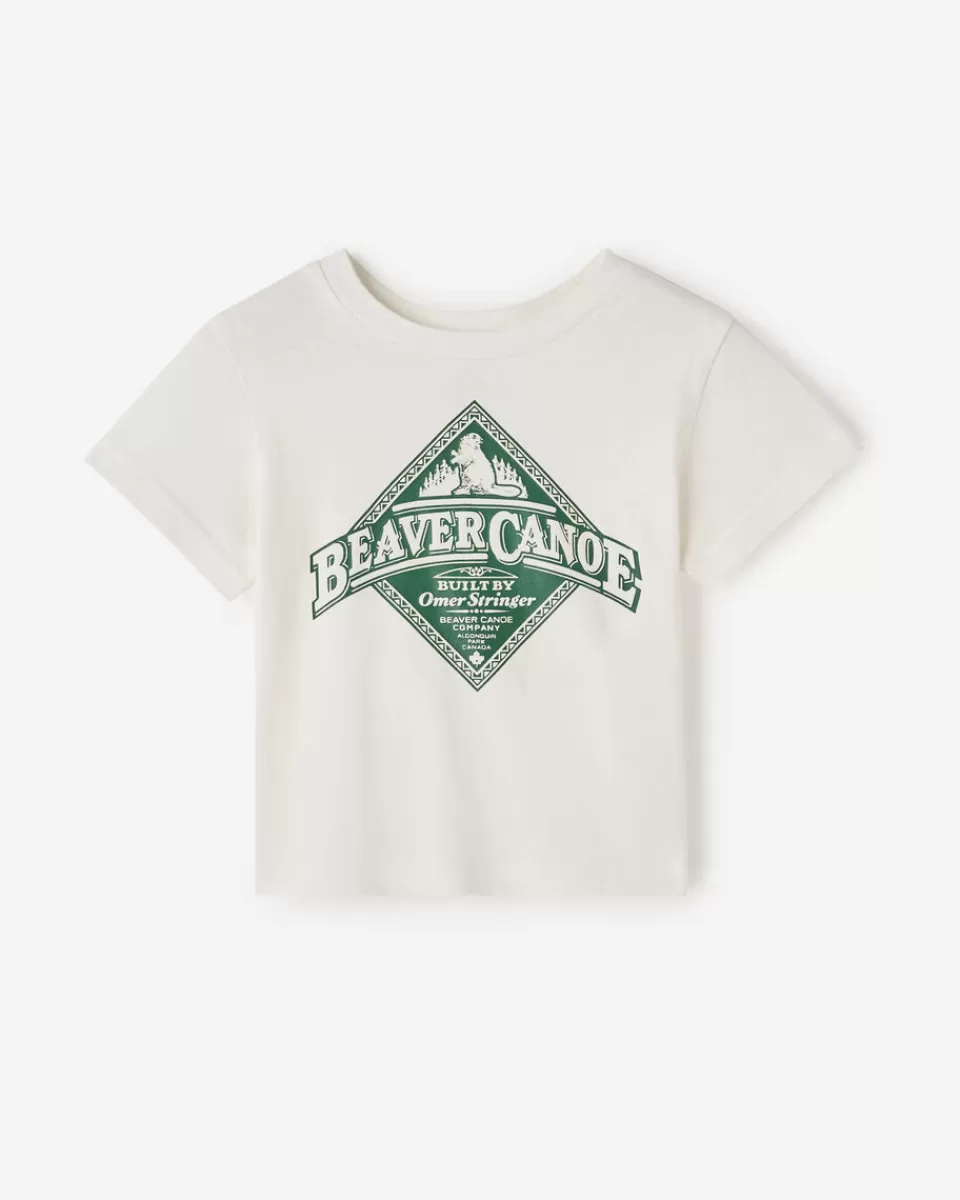 Roots Baby Beaver Canoe Relaxed T-Shirt Hot