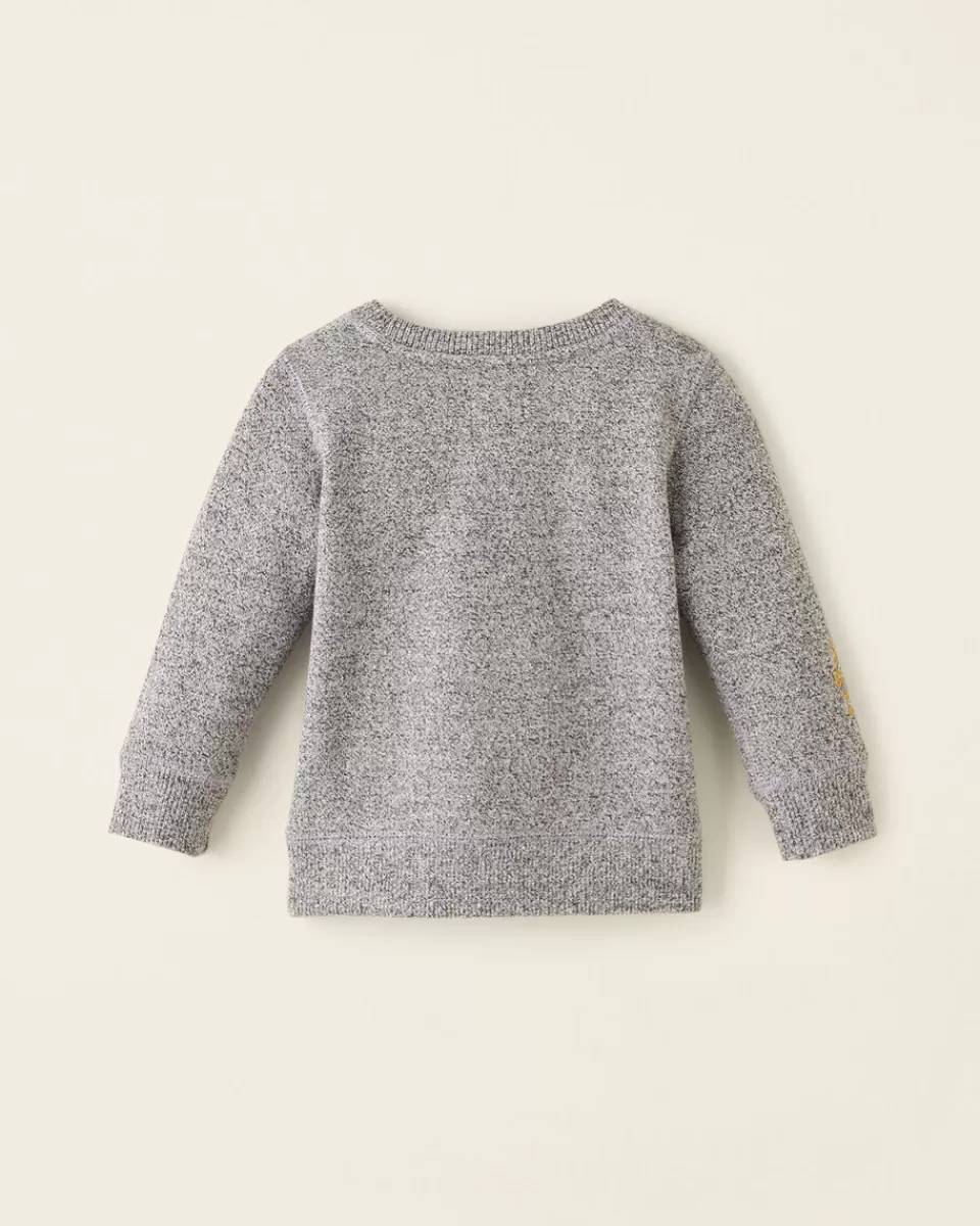 Roots Baby 50th Cooper Sweatshirt SALT & PEPPER Cheap