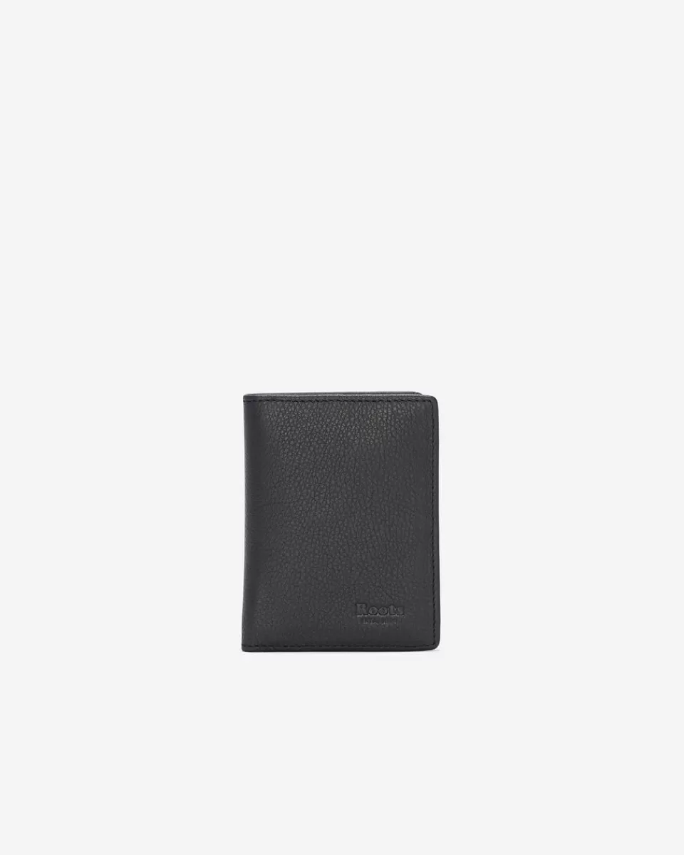 Roots Card Case With ID Prince BLACK Clearance