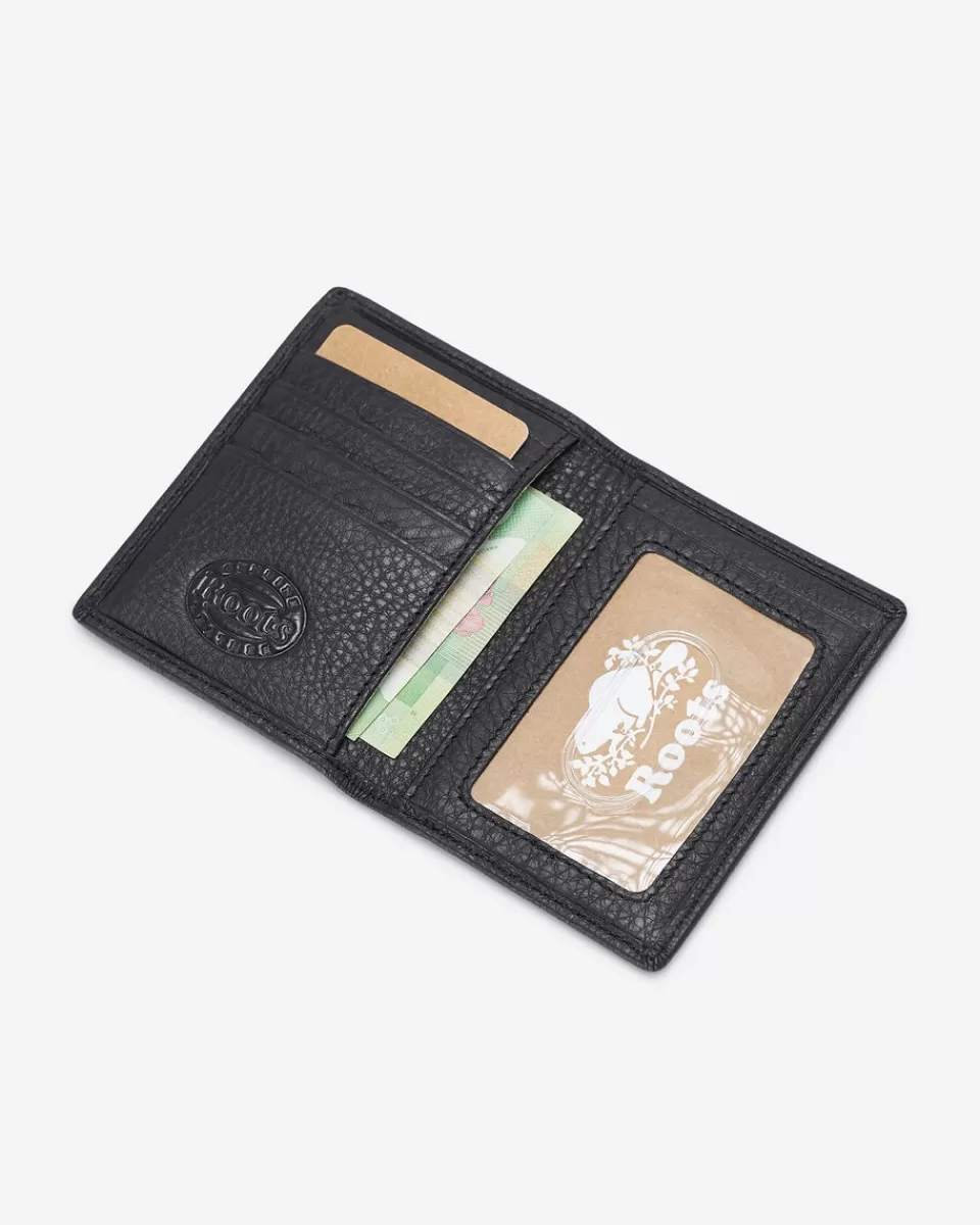 Roots Card Case With ID Prince BLACK Clearance