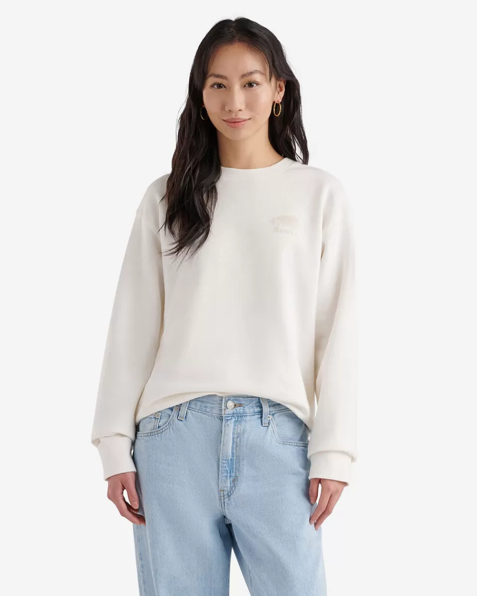 Roots Cooper BF Crew Sweatshirt Outlet