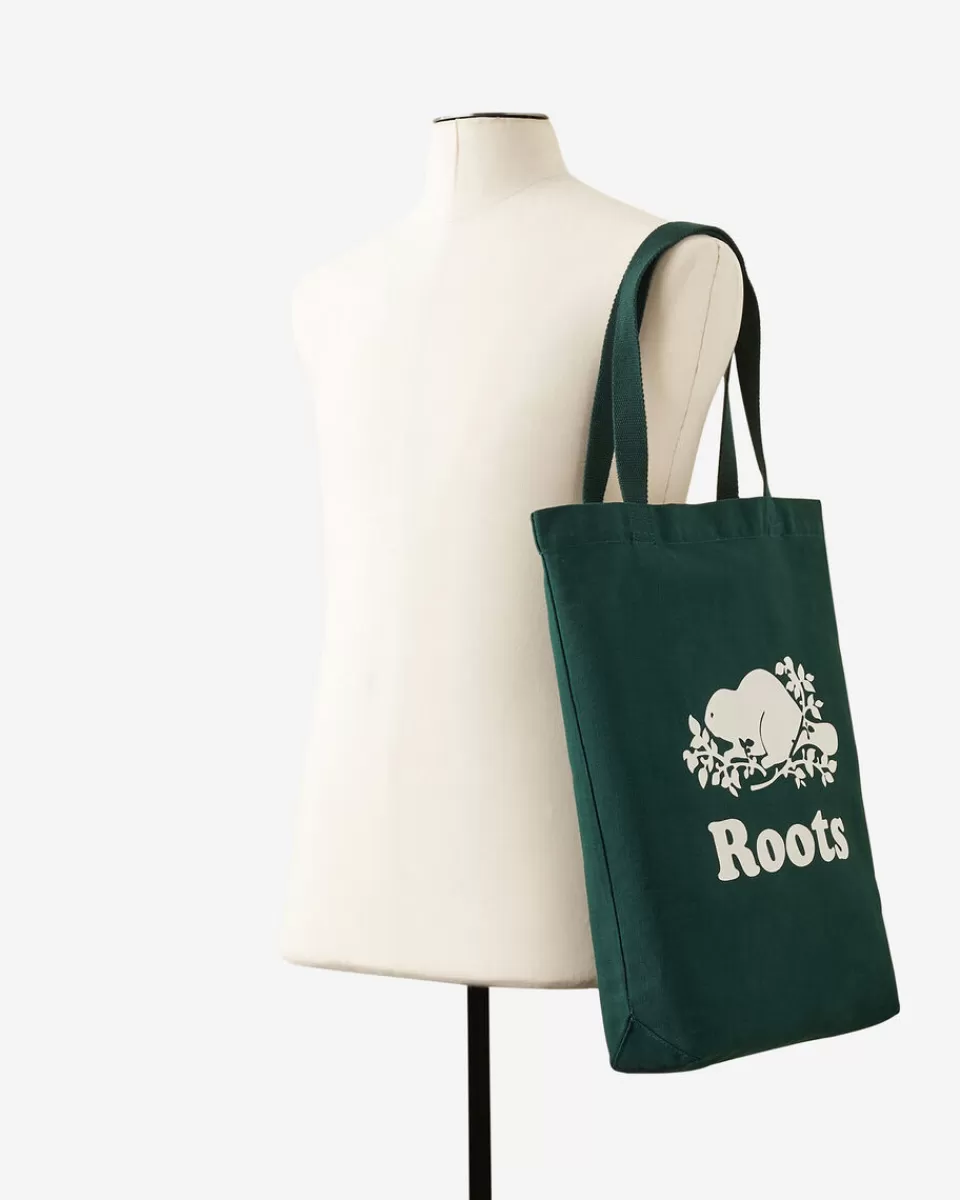 Roots Cooper Tote VARSITY GREEN Cheap