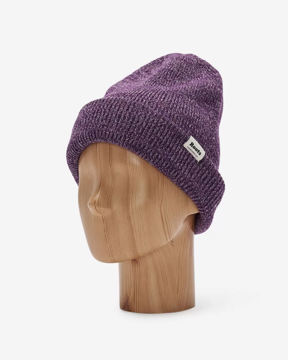 Roots Cozy Knit Toque RAISIN PURPLE MIX Sale