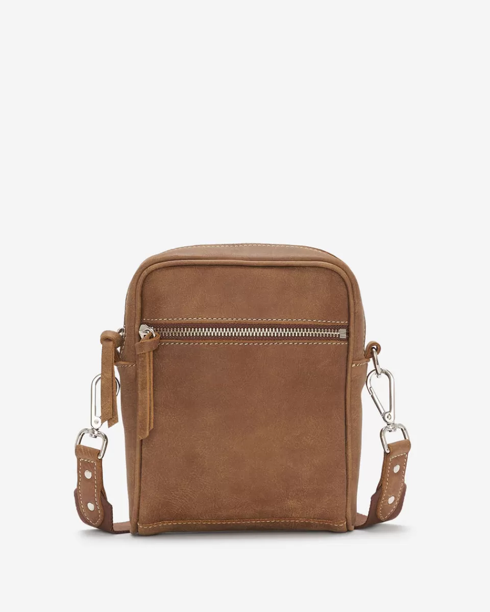 Roots Essential Crossbody Tribe NATURAL Flash Sale