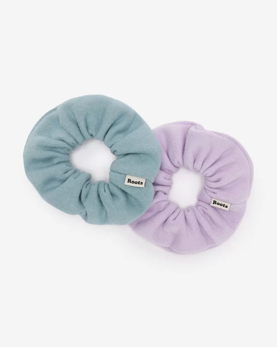 Roots Everyday Scrunchie 2 Pack ORCHID PETAL MIX Cheap