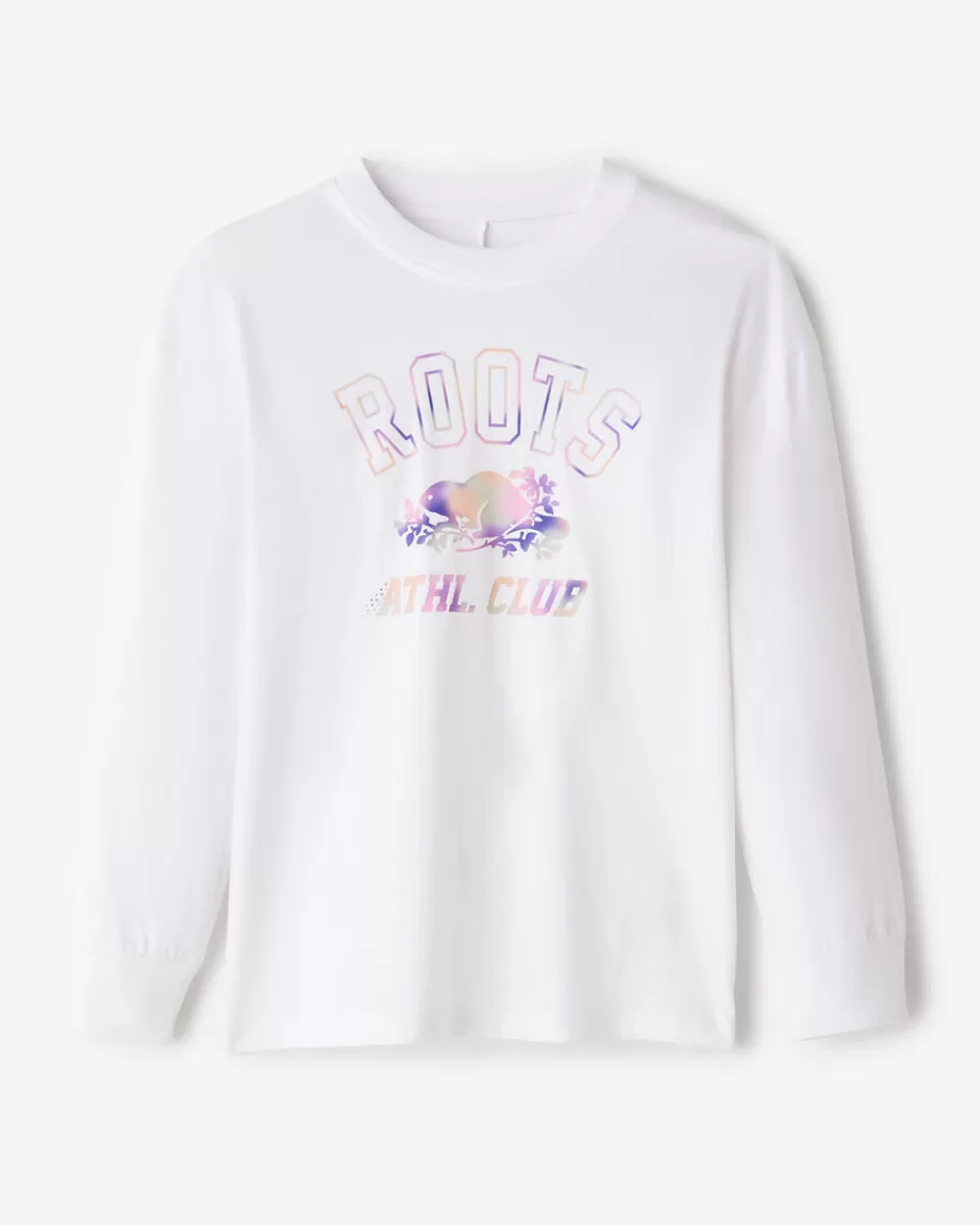 Roots Girls Athletic Club T-Shirt Cheap