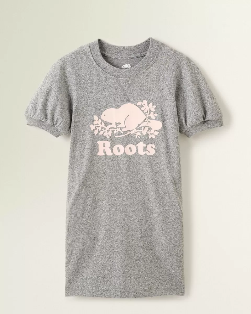 Roots Girls Ellie Dress SALT & PEPPER New