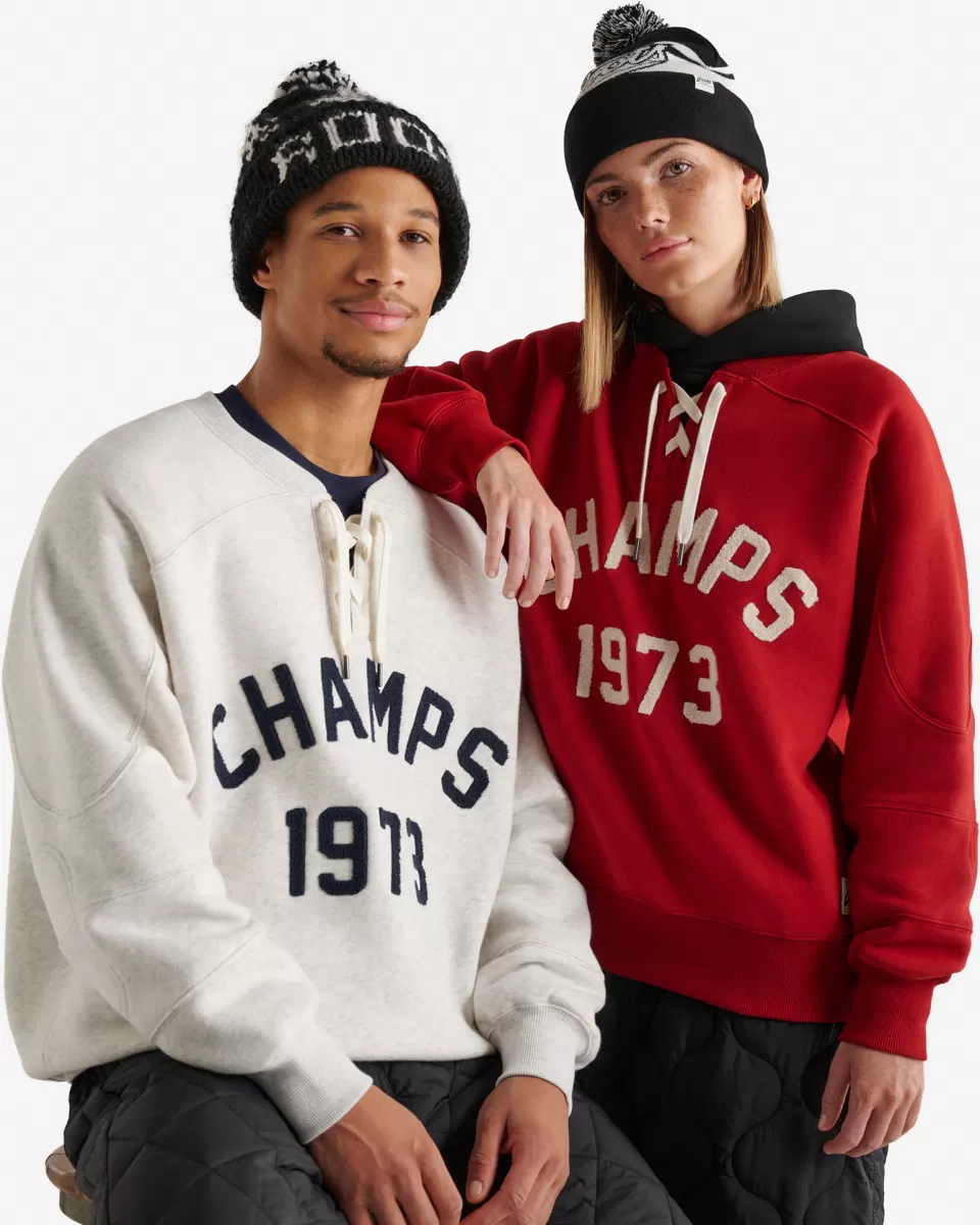 Roots Hockey Fleece Sweatshirt Best Sale