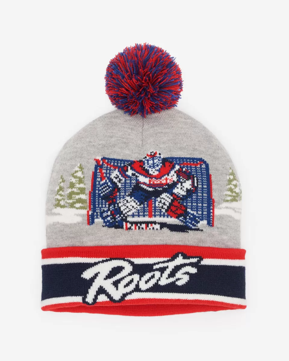 Roots Hockey Toque GREY MIX Outlet