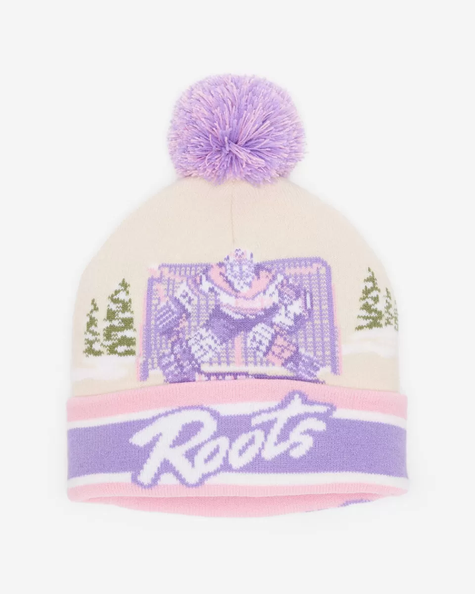 Roots Hockey Toque PASTEL LILAC Clearance