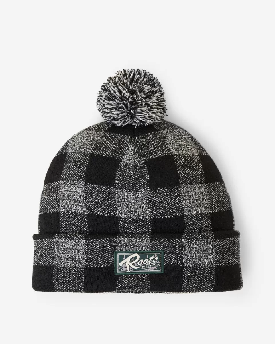 Roots Kid Park Plaid Toque SALT & PEPPER Online