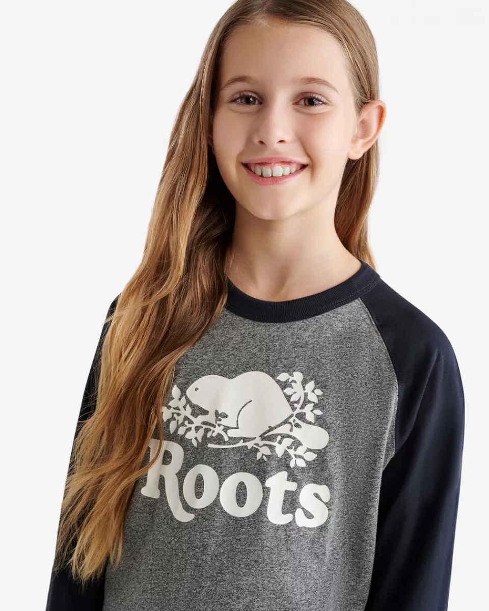 Roots Kids Cabin Baseball T-Shirt Hot