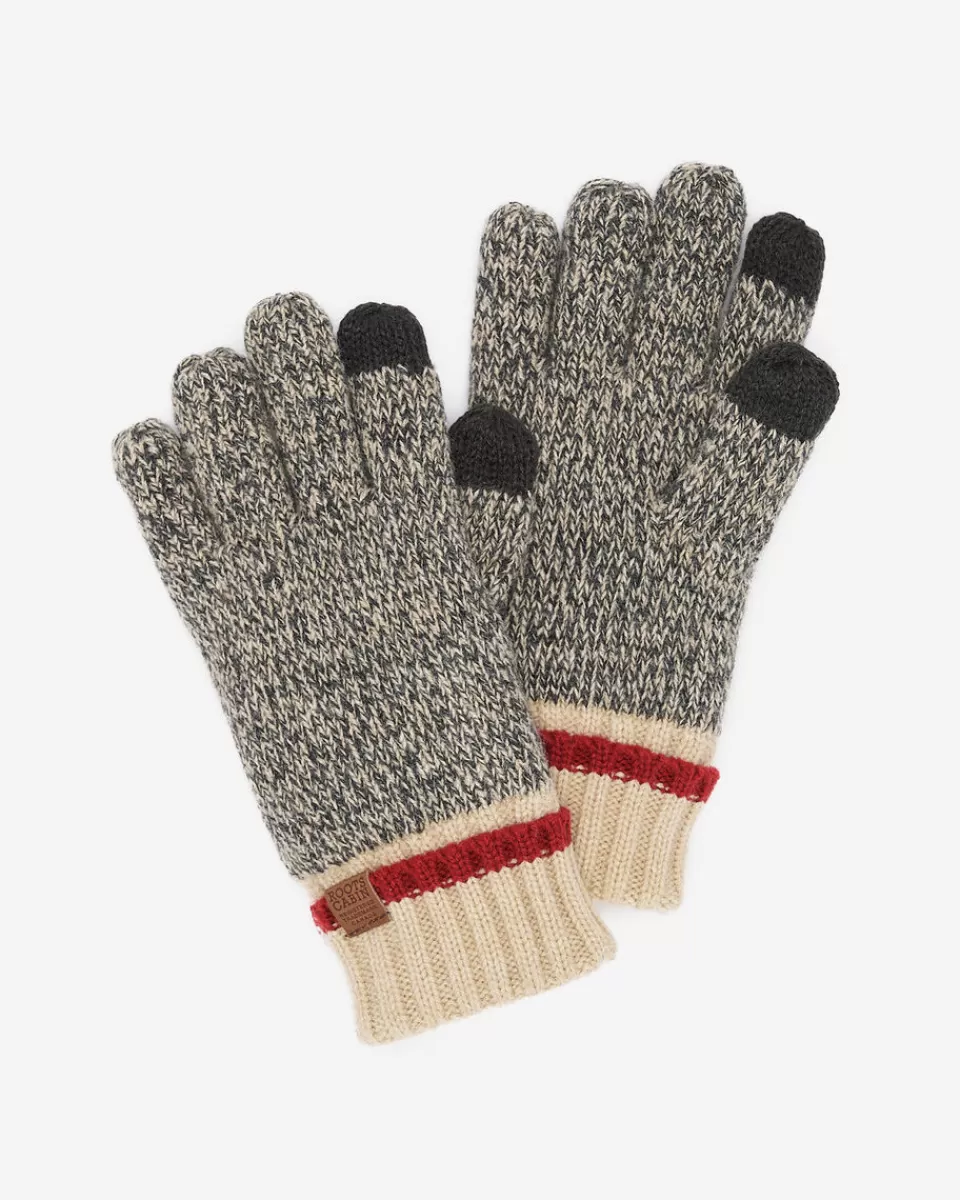 Roots Kids Cabin Glove GREY OAT MIX New