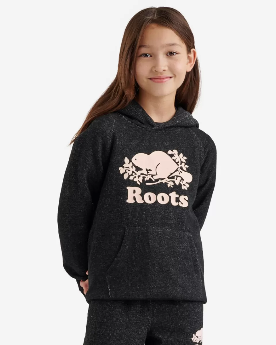 Roots Kids Organic Original Kanga Hoodie BLACK PEPPER Best