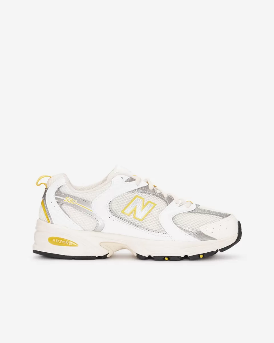 Roots New Balance 530 SEA SALT/WHITE/LEMON Outlet