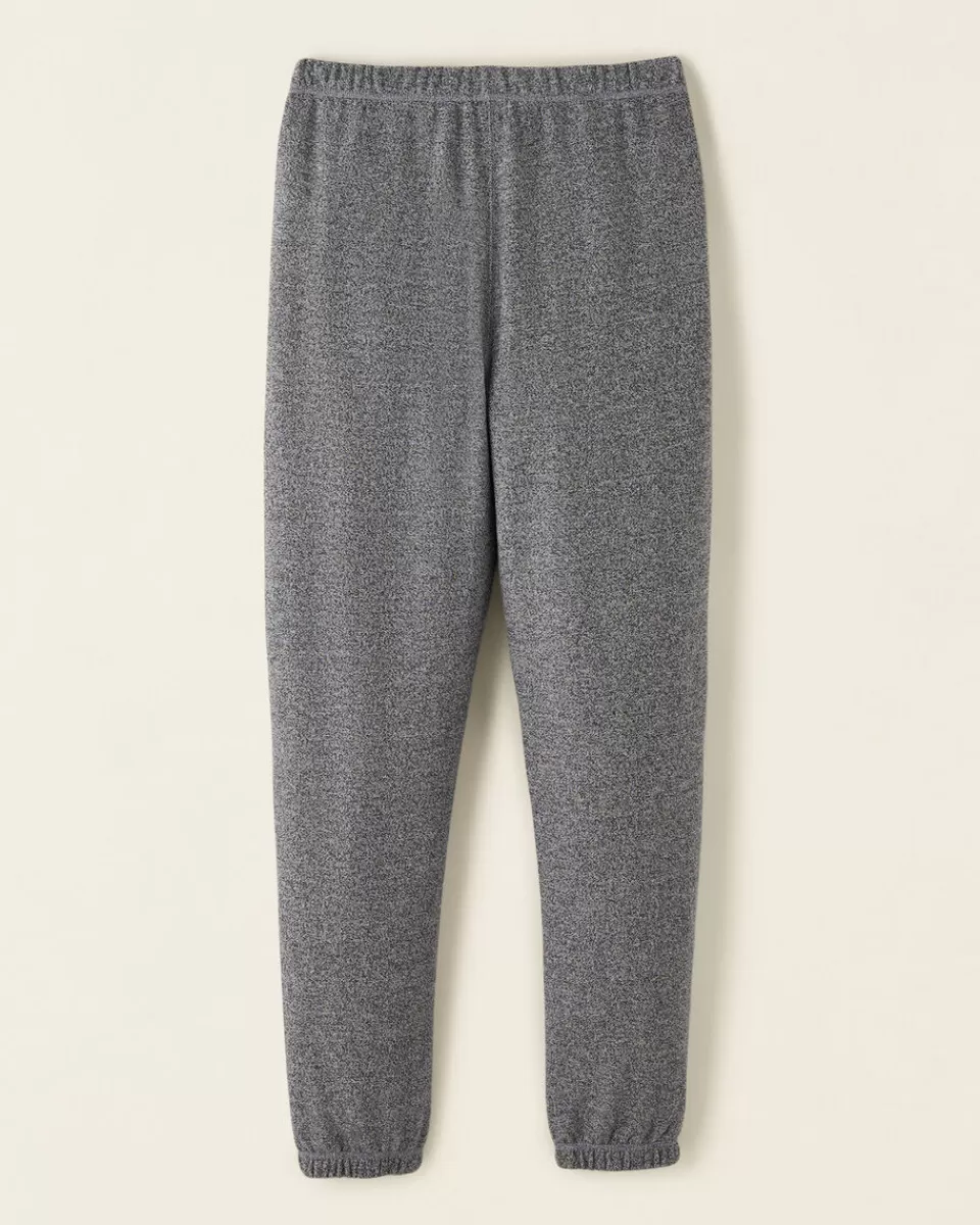 Roots Organic Cooper High Waisted Sweatpant SALT & PEPPER Outlet