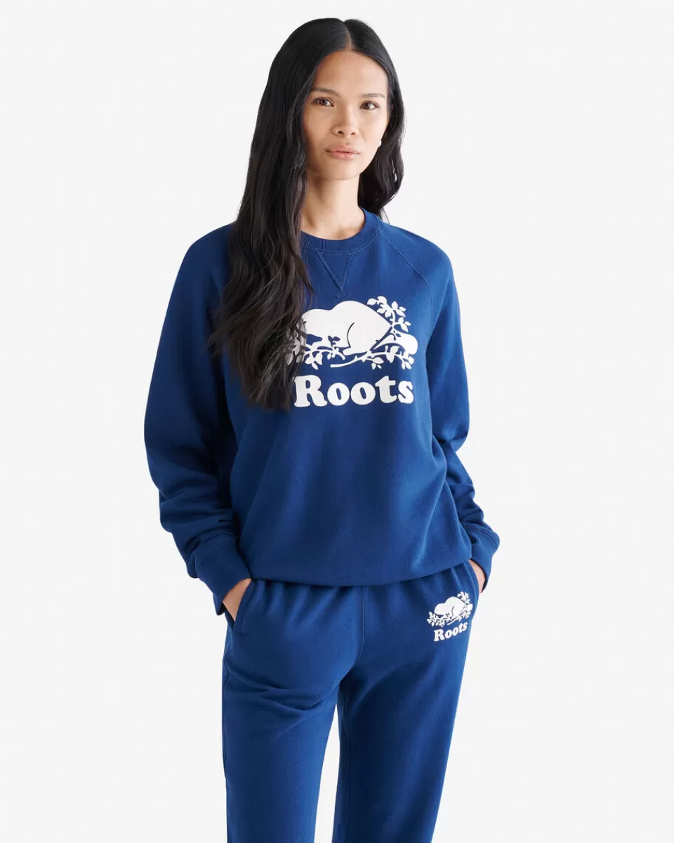 Roots Organic Original Crew Sweatshirt Clearance