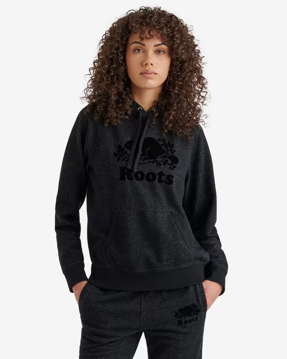 Roots Organic Original Kanga Hoodie BLACK PEPPER Fashion