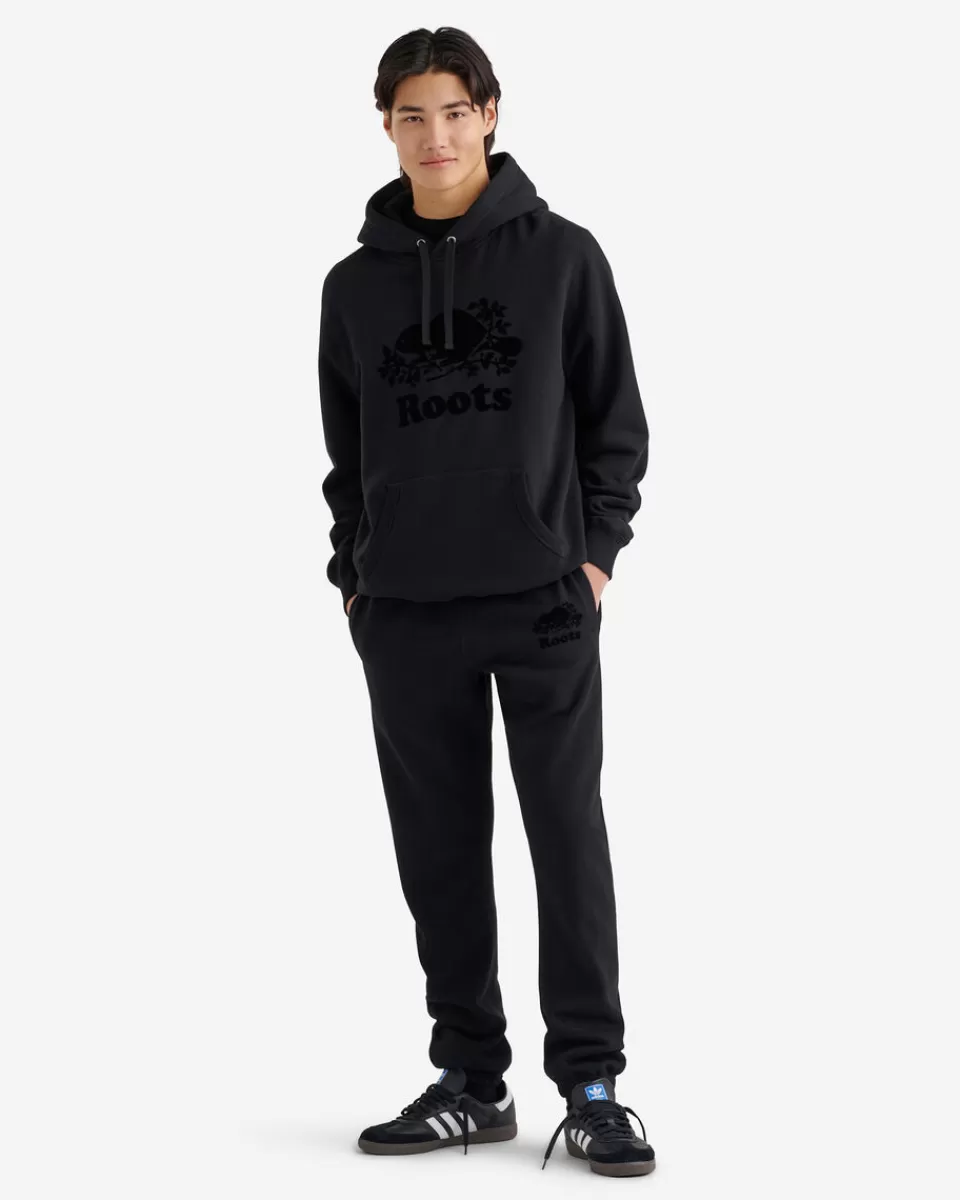 Roots Organic Original Sweatpant BLACK/BLACK Discount