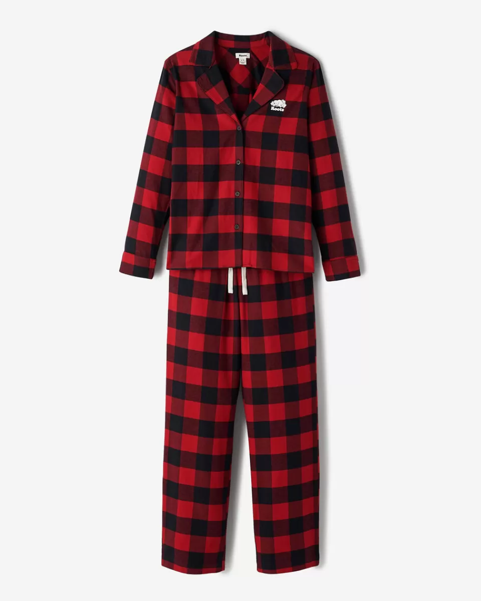 Roots Park Plaid Pajama Set Online