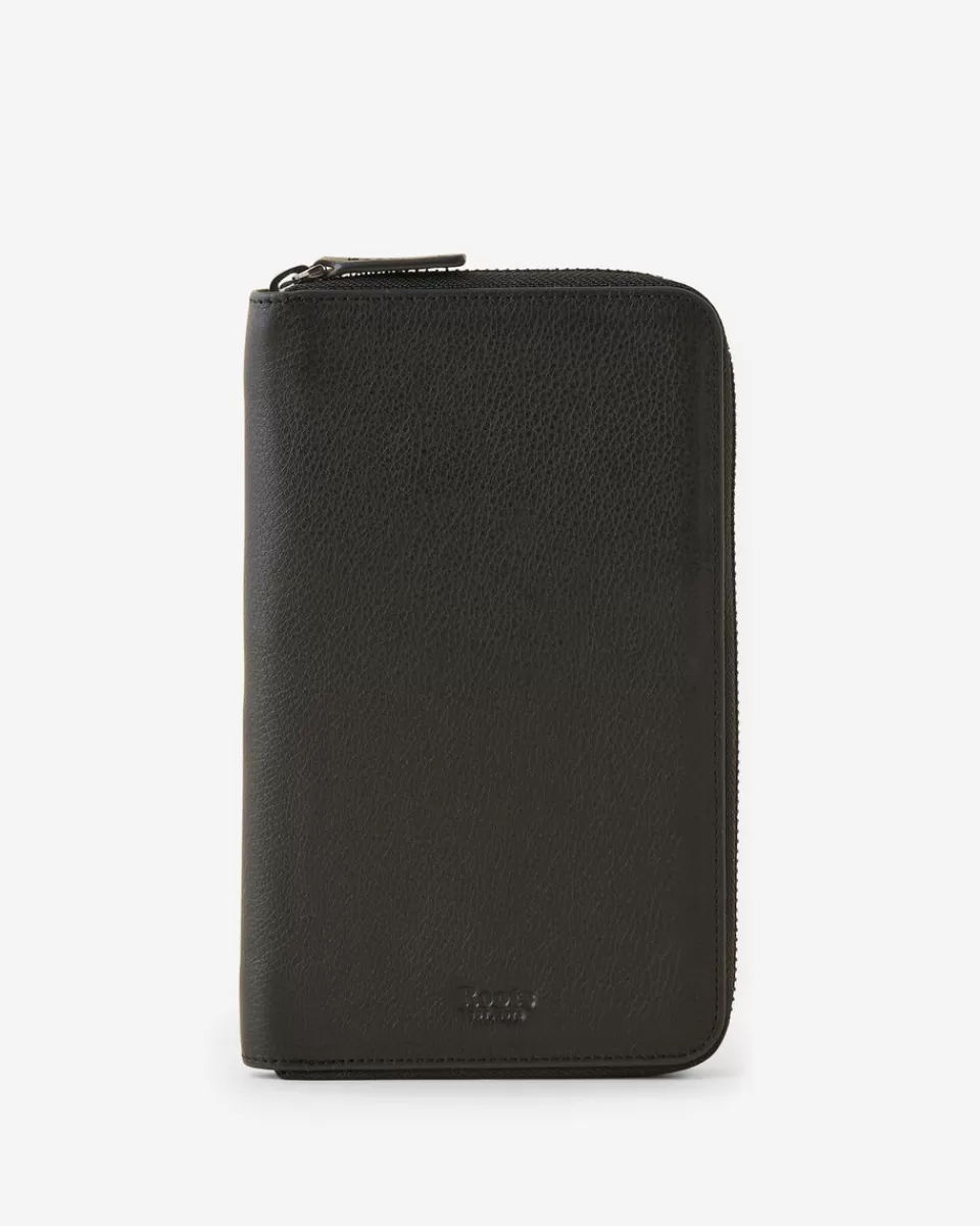 Roots Passport Wallet Prince BLACK Best Sale