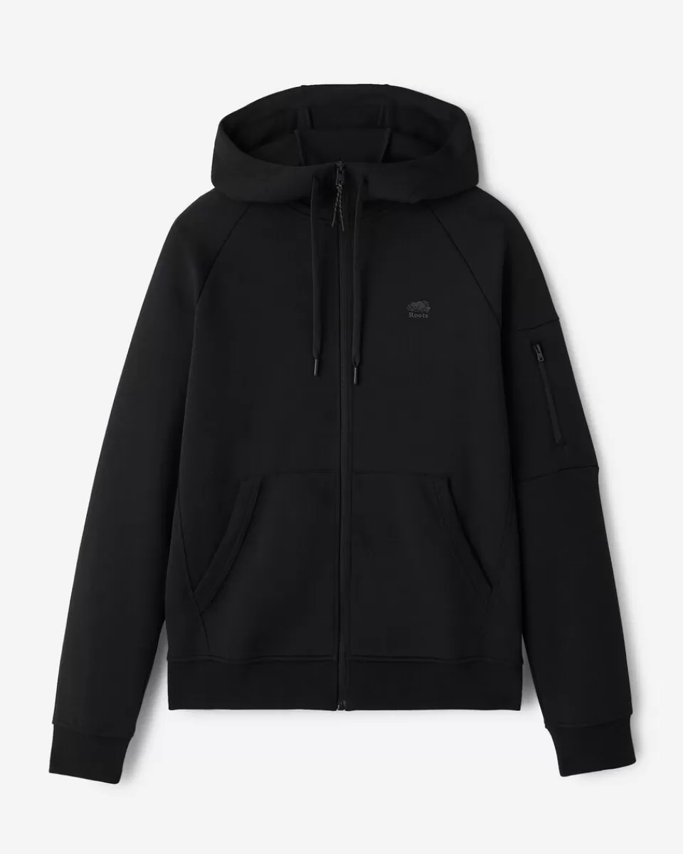 Roots Recover Full Zip Hoodie BLACK Fashion