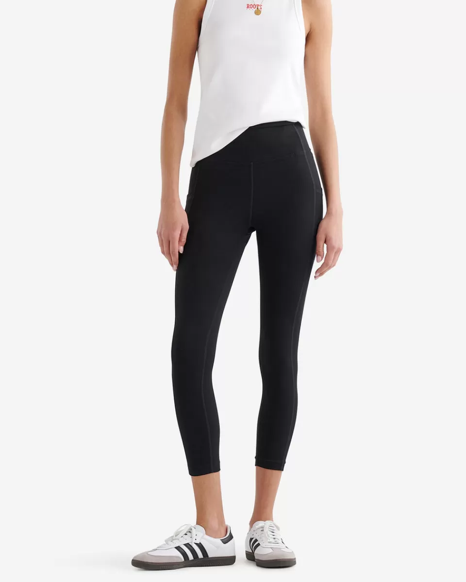 Roots Restore Capri Pocket Legging BLACK Outlet