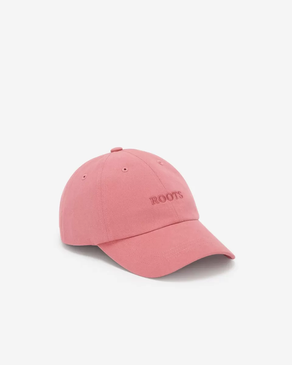 Roots Baseball Cap MAUVEWOOD RED Discount