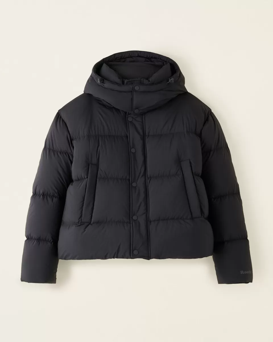 Roots Down Short Puffer Jacket Shop