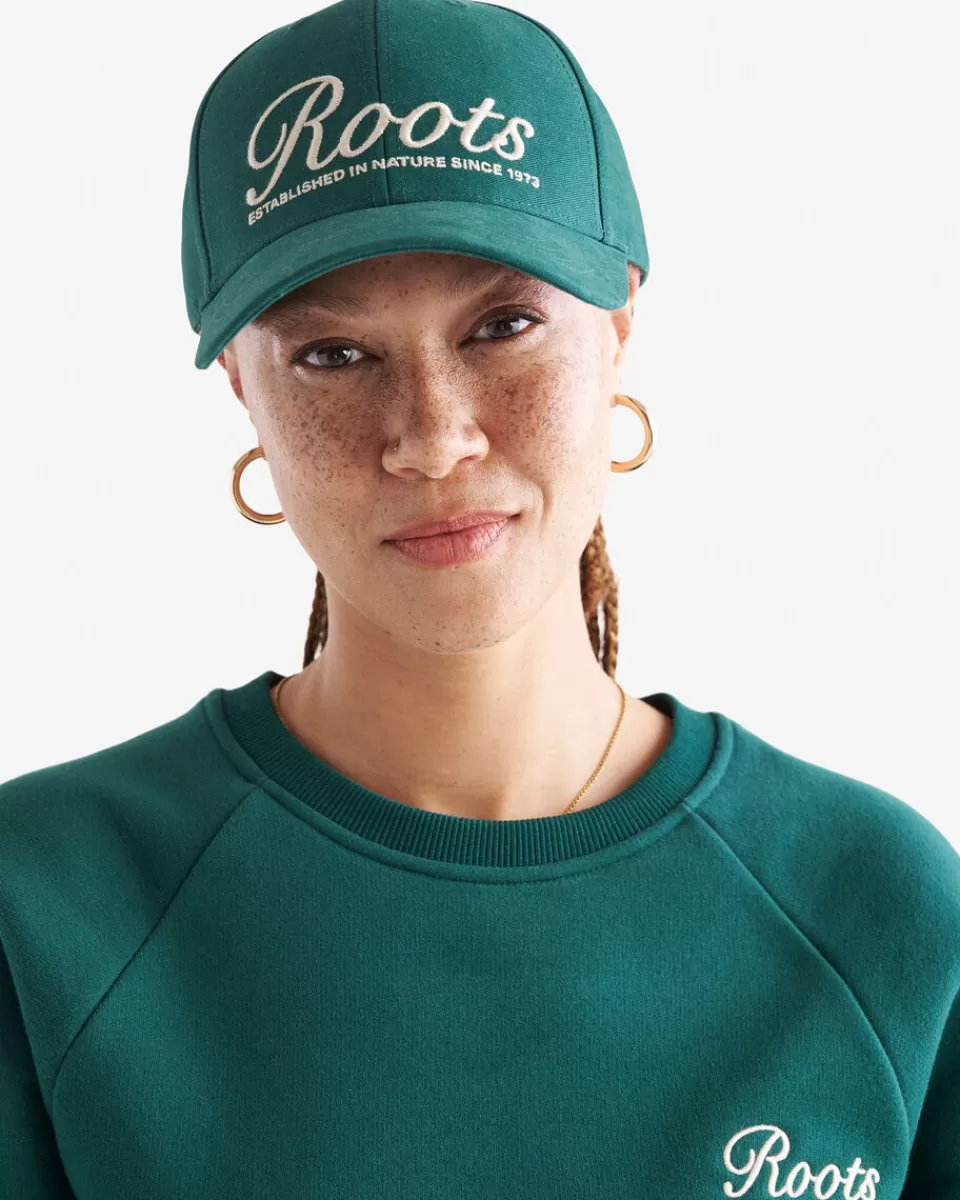 Roots Signature Baseball Cap RAIN FOREST Clearance