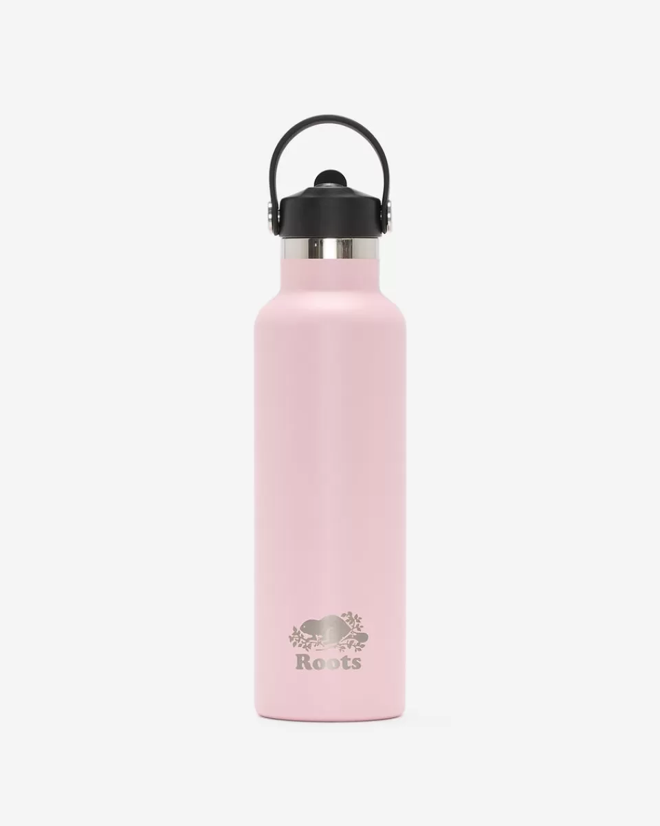 Roots Water Bottle PINK Hot