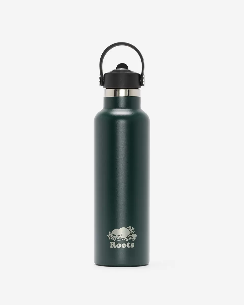 Roots Water Bottle VARSITY GREEN Hot