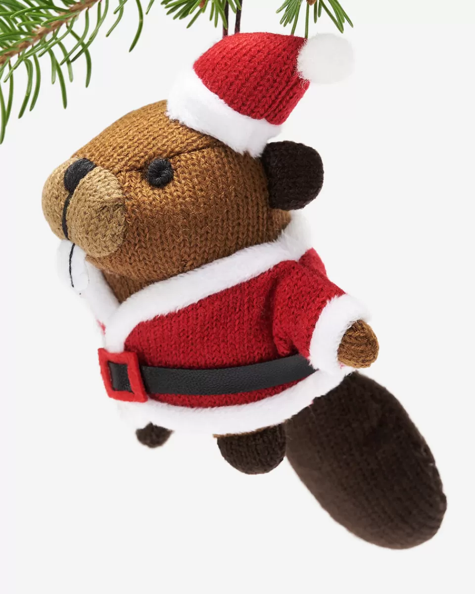 Roots Santa Beaver Ornament GRIZZLY BROWN Outlet