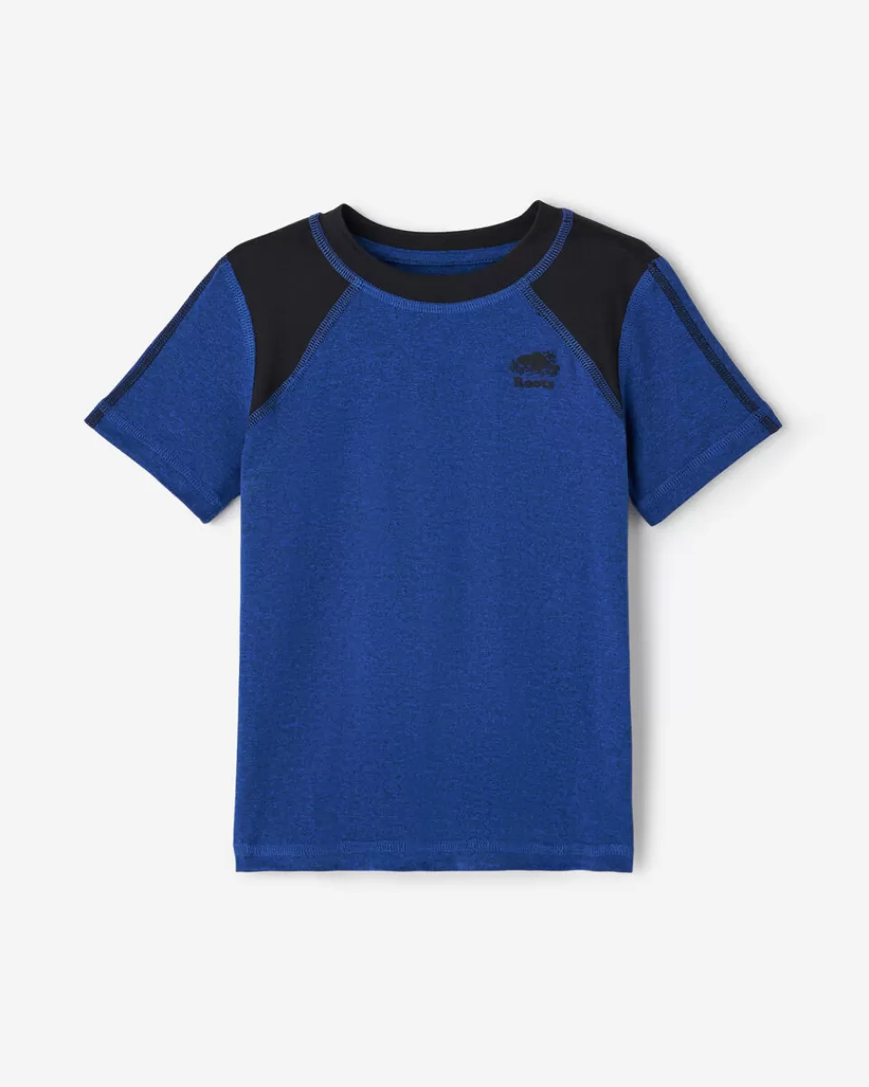 Roots Toddler Boys Active Blocked T-Shirt Outlet