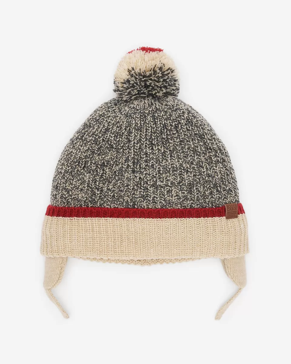 Roots Toddler Cabin Toque GREY OAT MIX Cheap