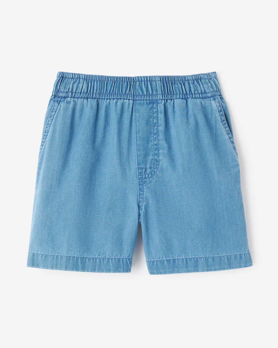 Roots Toddler Chambray Camp Short WASHED INDIGO Online