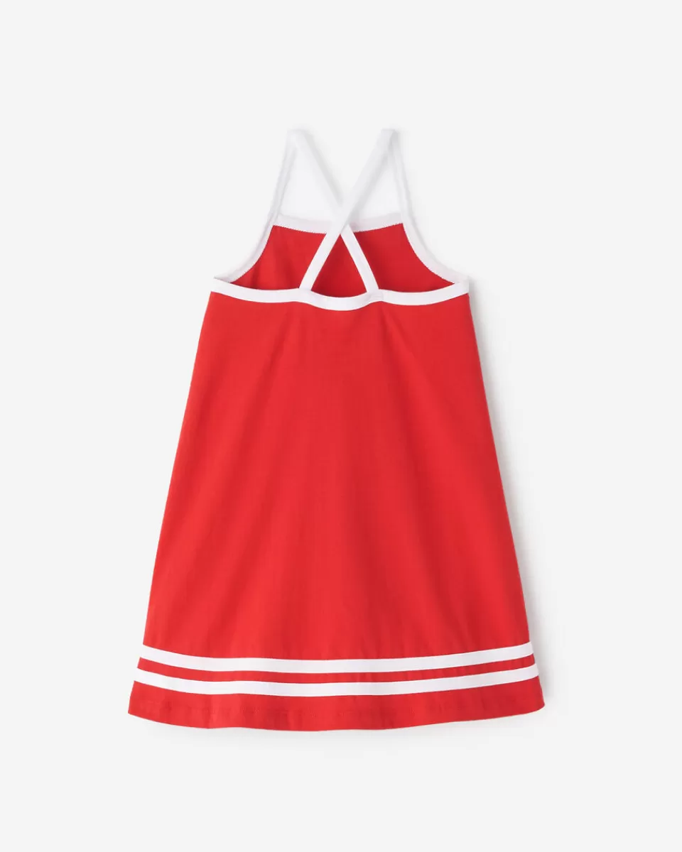 Roots Toddler Girls Northern Athletics Dress JAM RED Sale