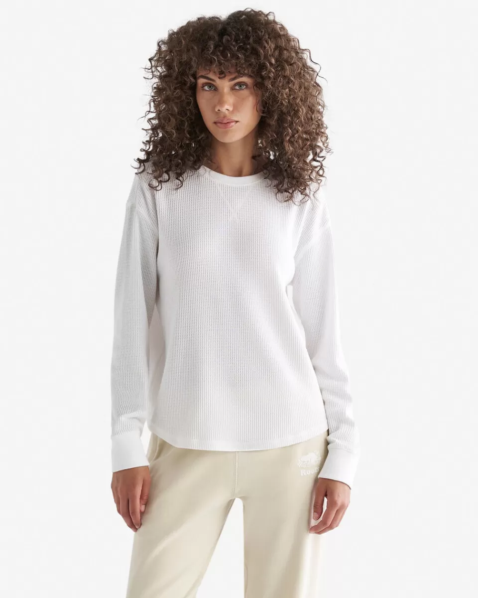 Roots Waffle Long Sleeve Top Store