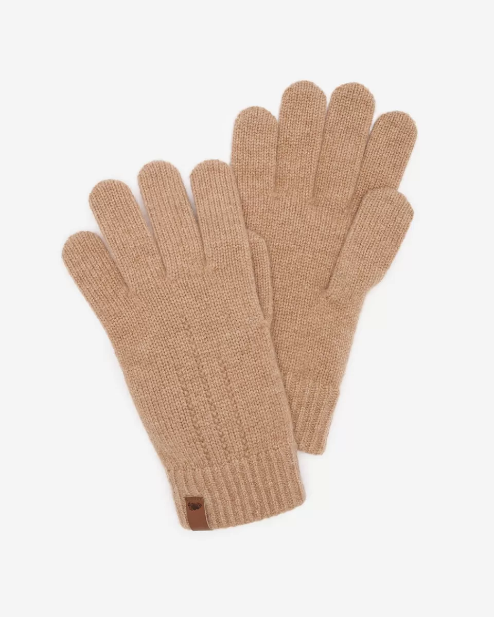 Roots Womens Merino Wool Knit Glove CAMEL MIX Online