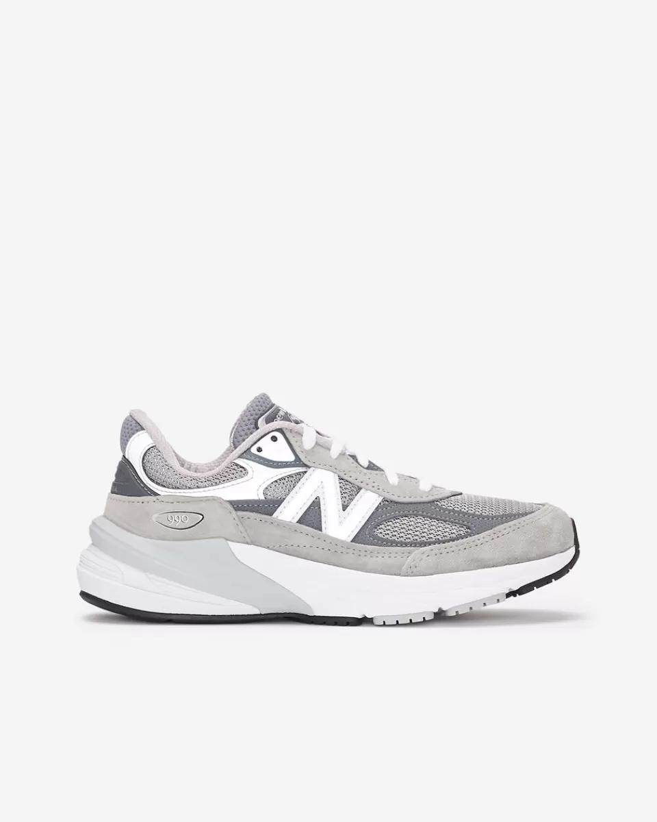 Roots Womens New Balance 990 GREY/GREY Discount